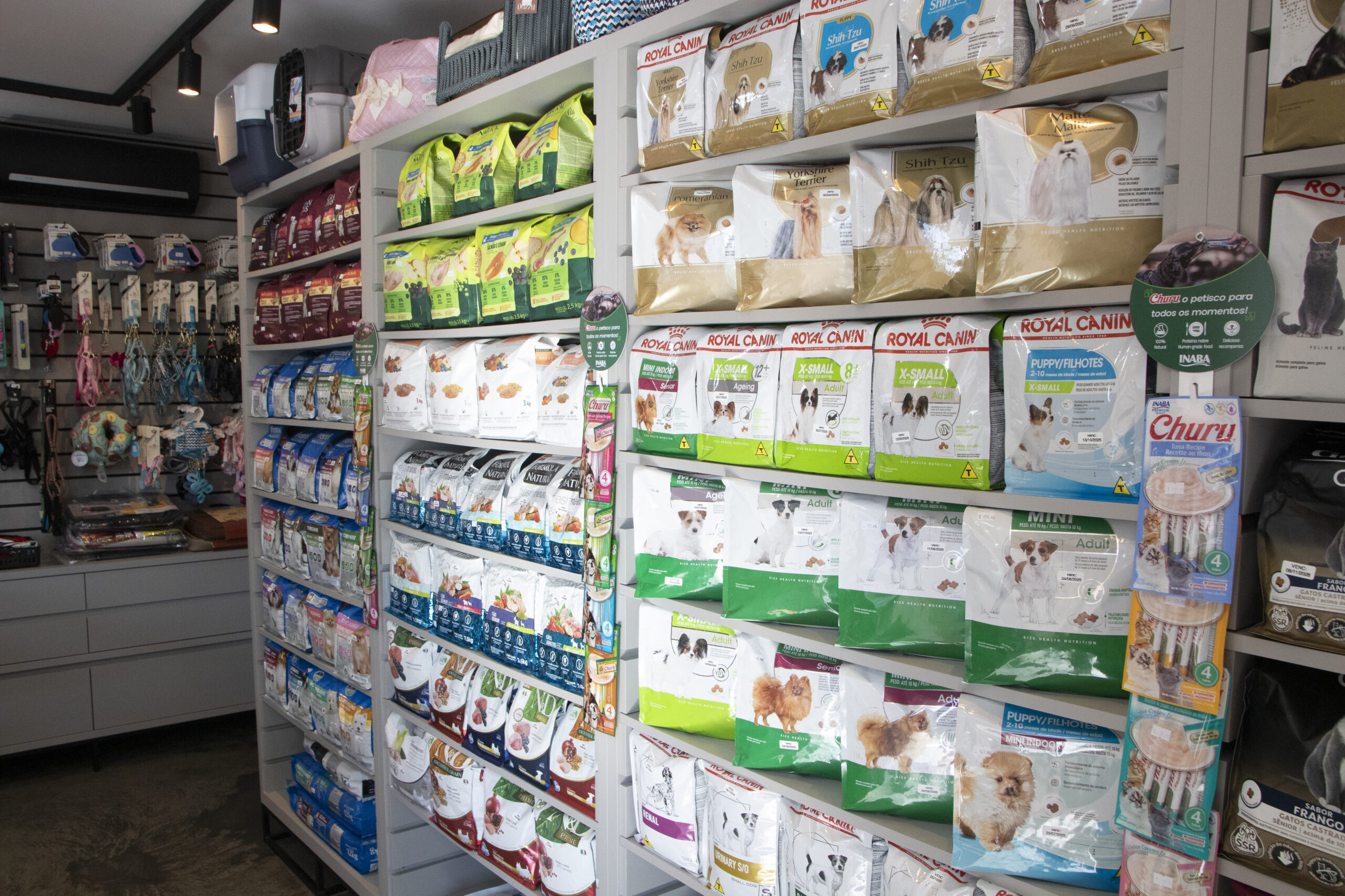 Rações premium
          e especiais